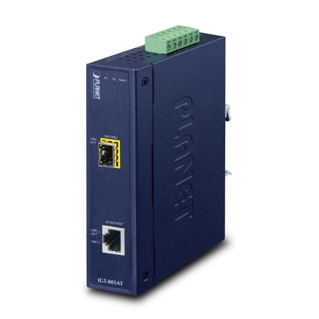 "Planet IP30 Industrial 10/100/1000T IGT-805AT - High-Performance & Durable Networking Solution"